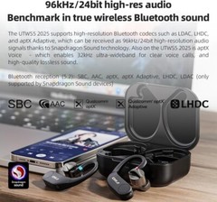 FiiO UTWS5 2025 True Wireless Bluetooth Earbuds Hook ( MMCX VERSION)