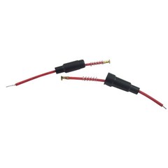 US Stock 20pc AGC 6mm x 30mm Fuse Holder Case In-Line Screw Type With Wire Cable