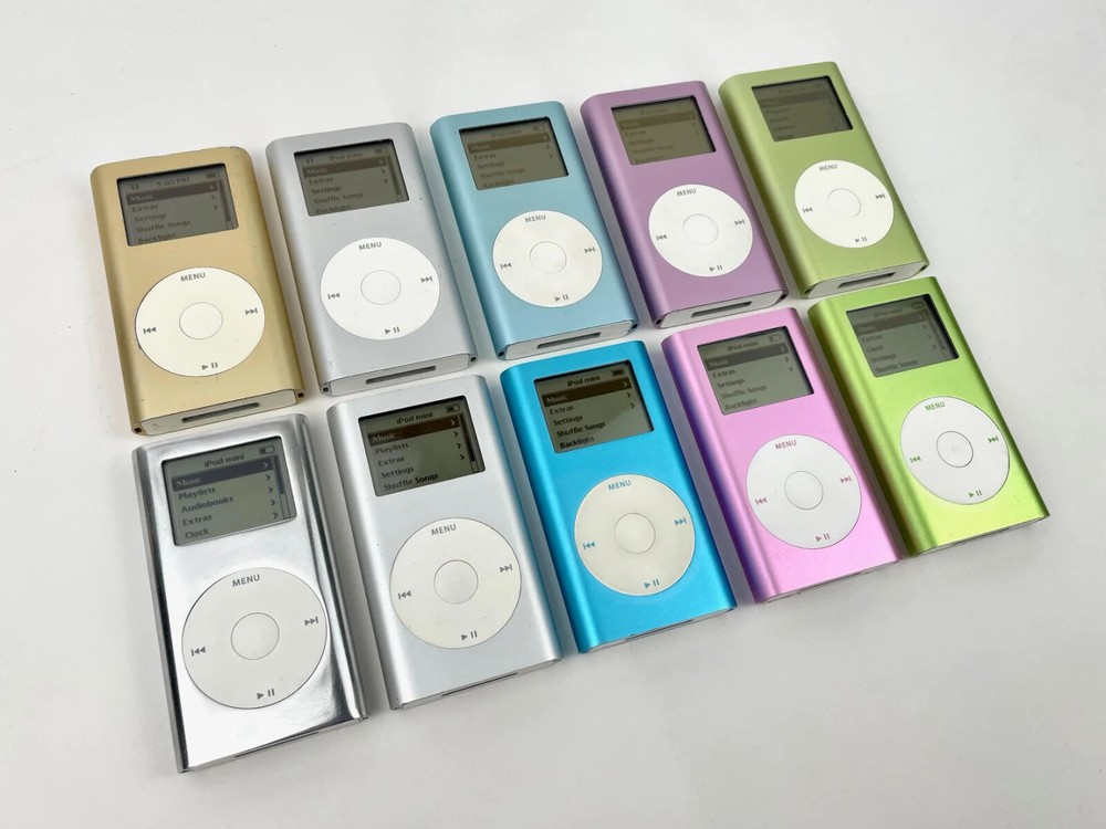 Apple iPod Mini 2nd Generation A1051 w/ 256GB Flash Mod & New Battery + Wolfson!
