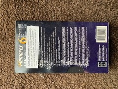 VHS Blank Tape 2 Hours Pro Wrestling Everything Lex Luger