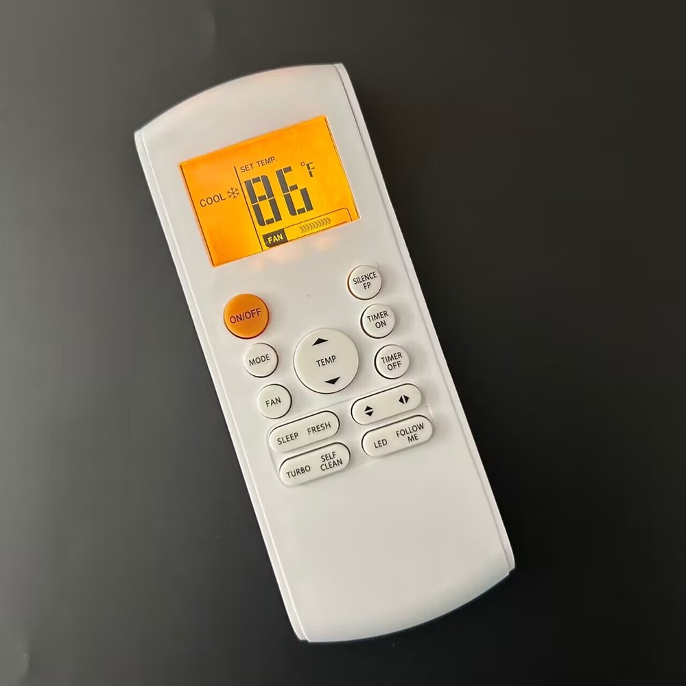 Remote Control For Insignia NS-AC06PWH1 NS-AC07PWH1 NS-AC08PWH1 Air Conditioner