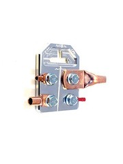 Pair of Sky High Car Audio Any GA (8) Spot SAE Flat BATTERY TERMINALS
