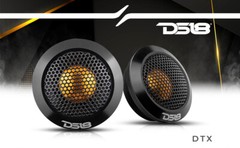 DS18 DTX 2.2 Inches Titanium Dome Tweeter with Aluminum Body 60 Watts Peak 4 OHM