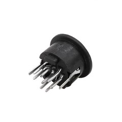 8 Pin Mini DIN Female Socket Connector 8Pin Jack Mini Terminal Adapter Diy Plug