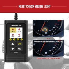 ThinkOBD 100 Auto Diagnostic Vehicle Fault Engine Code Reader OBD2 Scanner Tool