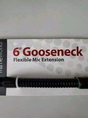 Gator Frameworks GFW-MIC-GN6 Flexible 6 Inch Microphone Gooseneck 5/8″ 27 Thread