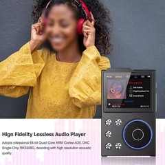 Digital HiFi MP3 Player With Bluetooth 5.3 Lossless DSD 256GB High Sound Quality