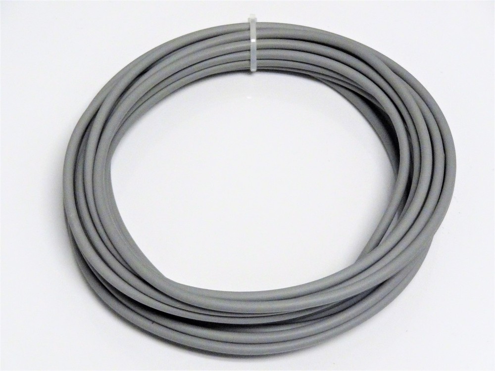 AUTOMOTIVE WIRE 18 AWG HIGH TEMP GXL STRANDED WIRE GREY 25 FT MADE IN USA