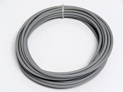 AUTOMOTIVE WIRE 18 AWG HIGH TEMP GXL STRANDED WIRE GREY 25 FT MADE IN USA