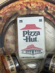 RADIO SHACK / PIZZA HUT Vintage AM Radio with Headphones 1986 – NEW SEALED RARE
