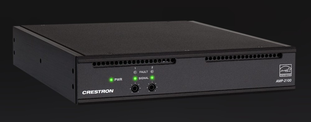 Crestron AMP-2100 Dual Channel Modular Power Amplifier (100W/Ch., 4/8Ω.)