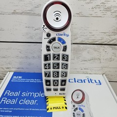 Clarity XLC2+ Cordless Phone Big Buttons Dect 6.0 Loud Speaker Talking Caller ID