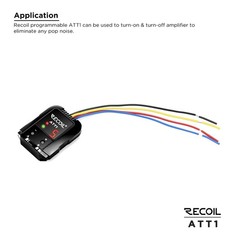 RECOIL ATT1 Adjustable Amplifier Turn On/Off Timer – Eliminate POP Noise