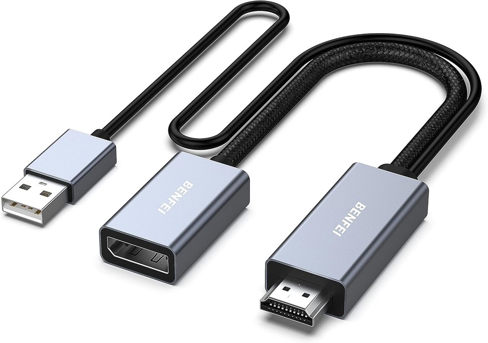 BENFEI HDMI to DisplayPort Adapter 4K@60Hz Active Male to Female Converter