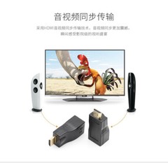 4K 1080P HDMI Extender to RJ45 Over Cat 5e/6 Network LAN Ethernet Adapter Lot