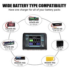 LiPo Battery Charger RC Balance Fast Charger Discharger 150W 10Amp AC/DC Charger