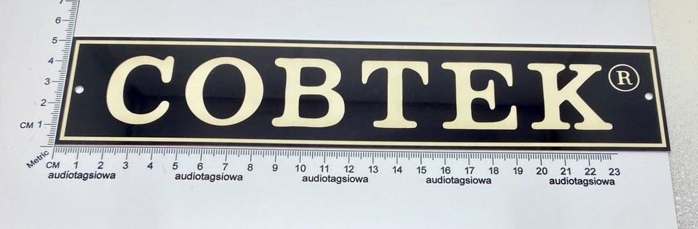 COBTEK – Custom Sign Plate Aluminum
