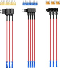 10Pack Car Add-a-Circuit Fuse Adapter w/ Standard & Mini TAP Blade Fuse Holder