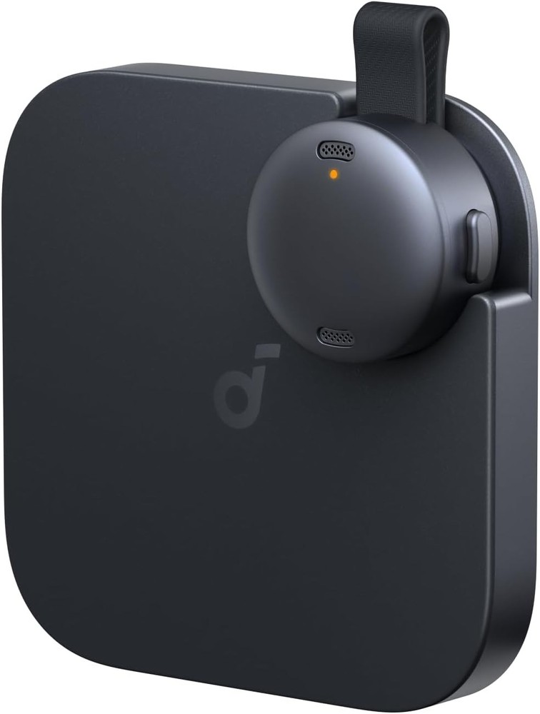 soundcore Portable AI Voice Recorder, AI Transcription, Summarization (Black)