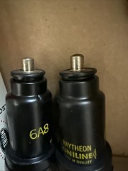 Lot Of 2: 6A8 NOS/NIB Raytheon Pentagrid Convertor Tube T27