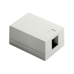 LEGRAND WP3501LA / WP3501 SURFACE MOUNT BOX 1-PORT, LIGHT IVORY