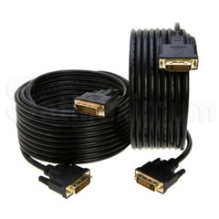 DVI Cable Male DUAL LINK DVI-D Monitor Wire 24+1 Pin 3ft 6ft 10ft 15ft 25ft -LOT