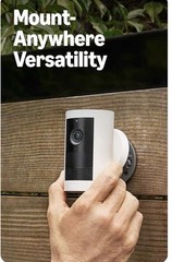 Ring Outdoor Cam Plus, Battery (newest model), 2K security camera, Black New