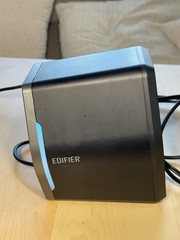 Edifier G2000 Bluetooth RGB Powered Speakers AUX USB Tested Working Pair