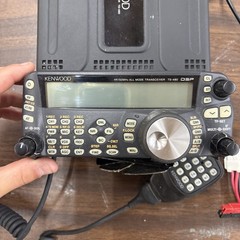 Kenwood TS-480SAT HF Amateur Transceiver Includes Voice Module Signalink Mic CAT