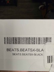 BeatsX Wireless Earphones Lightning Bluetooth Neckband Black Gold Open Box