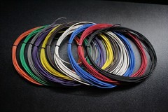18 GAUGE WIRE RED & BLACK 25 FT EACH PRIMARY AWG STRANDED COPPER POWER GROUND