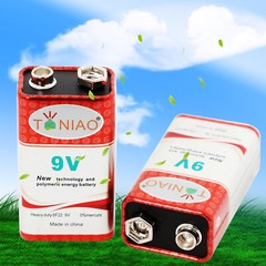 30 PCS 9V 6F22 Heavy Duty Batteries Zinc Carbon 0% Mercury Battery Free Shipping