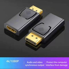 New Display Port to HDMI Male Female Adapter Converter DisplayPort DP to HDMI 5x