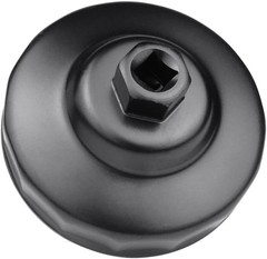 15 Flute Oil Filter Wrench Fit for Oil Filters, Steel Oil Filter Socket Removal