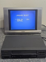 Sylvania 15″ LCD TV 4:3 480p Retro Gaming 6615LCT Television | One Owner Tested