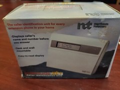 Vintage Northern Telecom. Interlude XT+ Caller ID Unit
