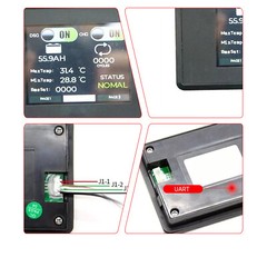 JBD Smart BMS Battery Board Accessories LCD Display Touch Screen Control Screen