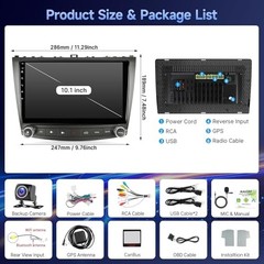8Core 4G+64G Android Radio for Lexus IS250 IS300 IS350 2006 4GB RAM + 64GB ROM