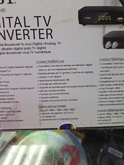 Coby CSTB-600 TV Digital Converter with Remote