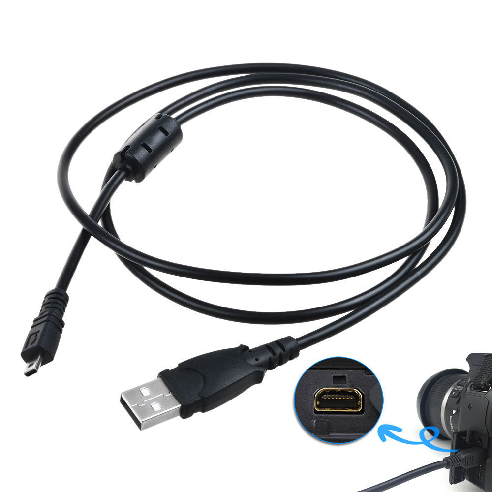 Premium USB 2.0 PC Data Sync Cable Cord Lead For Nikon Coolpix L320 L 320 Camera