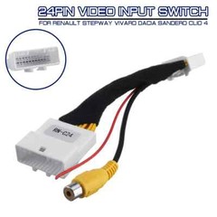 Car Rear View Camera 24Pin Adapter Connection Wire Cable For Opel & Vauxhall new
