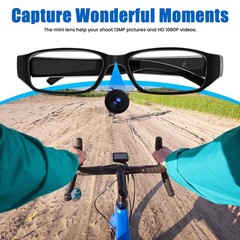 ZOGGCOX Camera Glasses Video HD with 64GB Memory Card Recording…