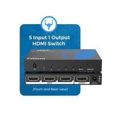 OREI 4K@60Hz 5-port HDMI™ Switch (BK-501)