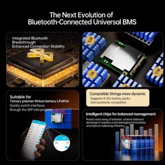 Smart BMS Automized Identify 8S 10S 12S 13S 14S 16S 17S 18S 19S 20S 40A 50A 60A