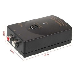Speaker Level Converter With Cable Car Stereo Speaker Outputs To RCA Outputs