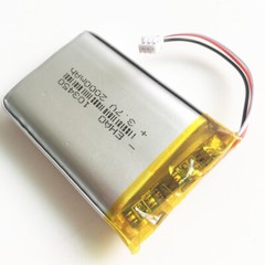 3.7V 2000mAh Lipo Battery Rechargeable 103450 JST 3pin 1.0/1.25/1.5/2.0/2.5 plug