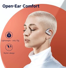 OpenRock Pro Open Ear Headphones, Bluetooth 5.2 Wireless Earbuds, 46 Hours Playt