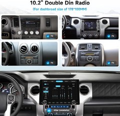 Dasaita 11.6″ Universal 2 Din Car Radio GPS Carplay Android Auto 4G LTE 6+64G
