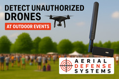 Drone and Pilot Detection Device –Handheld Remote ID Receiver for iOS & Android-
