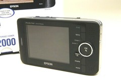 Epson P-2000 3.8″ LCD Digital Multimedia Viewer 40 GB SD Compact Flash Mint